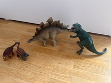 Schleich Dinosaurier Stegosaurus/ T-rex/ 2 Mal Baby Ankylosaurus
