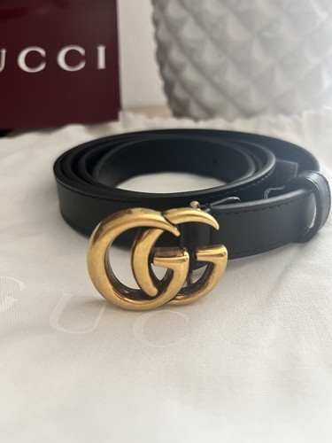 Gucci marmont gürtel schmal - gucci, gürtel,