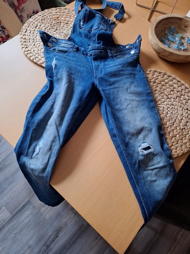 Jeanslatzhose
