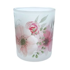 Windlicht Flower Blumenmotiv