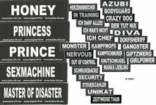 2 Julius-K9® Klettsticker