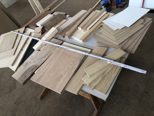 Mischholz paket nussbaum - mischholz,
