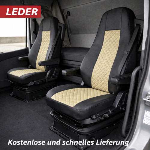 Leder sitzbezüge passend - 1+1,