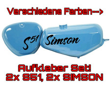 SIMSON AUFKLEBER SET! 4