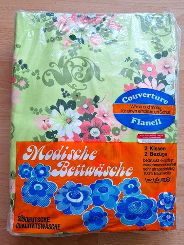 Vinatage flanell bettwäsche - vinatage,