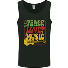 Peace Love Musik Gitarre