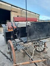 Kutsche Pferdekutsche Antik aus Holz 