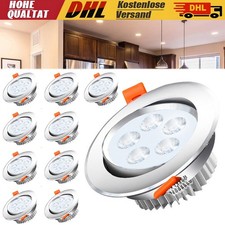 LED Einbauleuchte10X 5W