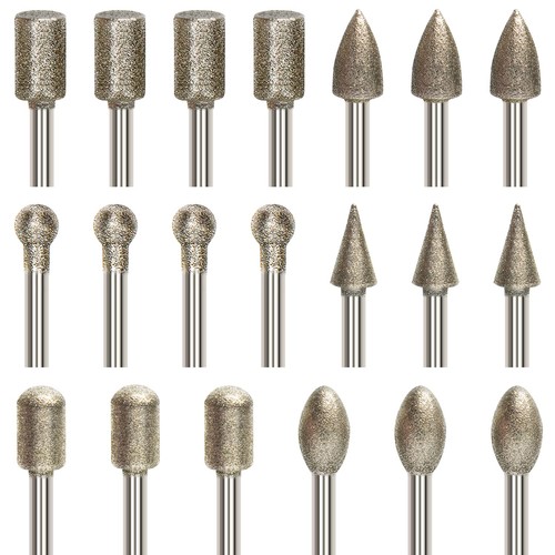 Diamant fräser set stück - fräser,