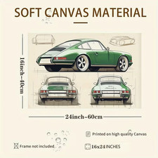 Leinwanddruck  Sportwagen