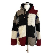 Patchwork wolljacke - patchwork,