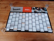 Vespa kalender 2024 poster - vespa,