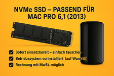 ✅NEU✅SSD für Apple Mac Pro 6.1 2013 512GB 1TB 2TB 4TB + macOS✅ Händler✅MwSt.