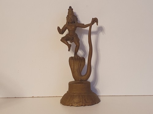 Tanzender krishna auf schlange - tanzender,