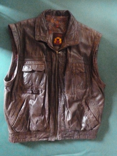 Herren leder weste karlsburg - herren,