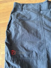 Fjällräven Damen Wander Trekking Hose Outdoor 7/8 Anthrazit Grau Gr. 42, WieNeu