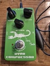 Harley Benton Dyna Compressor Effekt Pedal für E-Gitarre