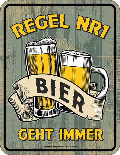 Bier geht immer - bier,