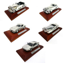 Set von 5 versilbert Modell