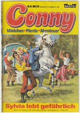 ✪ CONNY #15 Sylvia lebt gefährlich, Bastei Verlag 1980 COMICHEFT Z2/2-