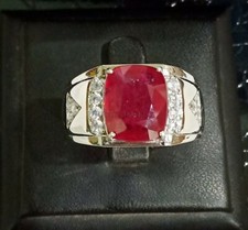 Heizbar Rubin Edelstein Mit