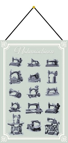 Blechschild 20x30 historisches - 20x30,