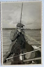 orig. Photo Postcard Anglers