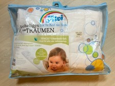 ALVI Bettzeug „4 Jahreszeiten“ aus Tencel für Babys 2 Teile Set Kissen & Decke