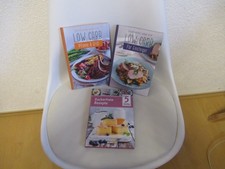 3 X Kochbücher----2X Low Carb