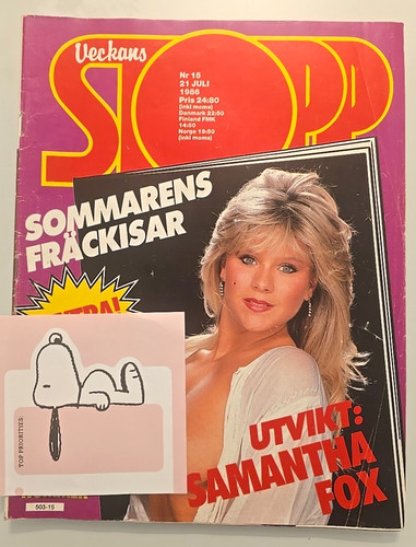 Samantha fox very rare - samantha,