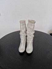 weiße MUSTANG Damenstiefel