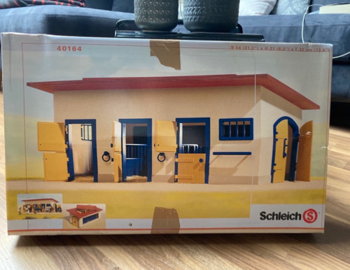 Schleich pferdestall - pferdestall, (40164)