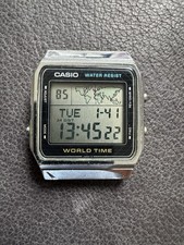 Casio 643 A300U World Time LCD
