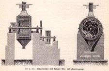 Kugelmühle mit stetiger Ein-