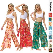 Damen lange lockere Hosen mit