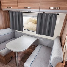 2er Set Scheibengardinen