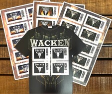 DEUTSCHLAND NEU JULI WACKEN OPEN AIR 2025 BOGEN (4) AUSWAHL GERMANY FESTIVAL !!!