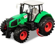TRAKTOR mit Friktionsantrieb 15cm Kinder Spielzeug Fahrzeug Bauer Bauernhof 98