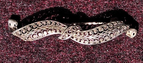 Antike silber brosche 800er - brosche,