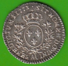 Frankreich 1/10 Ecu à la vieille tête 1773 AA toll erhalten selten nswleipzig