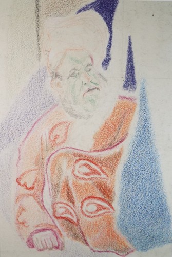 Original pastellzeichnung - original,