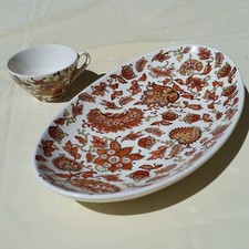 Wundervolle seltene Keramikschale mit Tasse, 30iger Jahre aus Ladenauflösung 