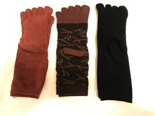 3 Paar  Zehenstrümpfe Damen Neu 5 Zehen Socken