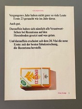 Ernte 23 Filter Reemtsma beste