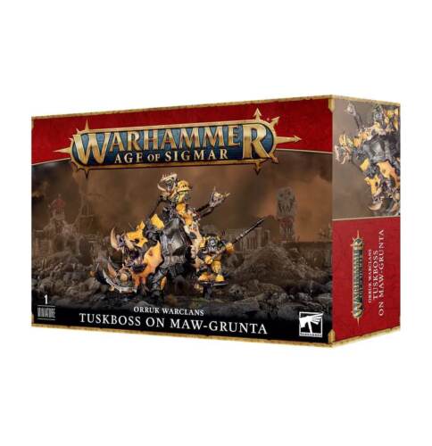 Orruk warclans tuskboss - tuskboss, on