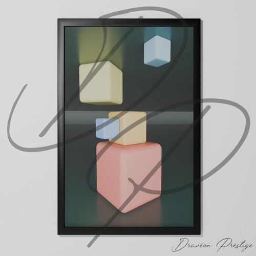 Cube poster limited - poster, edition