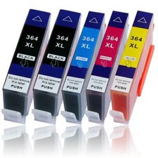 5 Druckerpatronen für HP Photosmart 5510 5514 5515 5525 6500 6510 6520 7510 7520