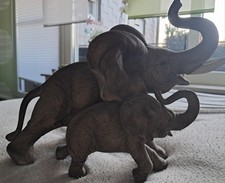 Dekofigur Elefant  mit Baby