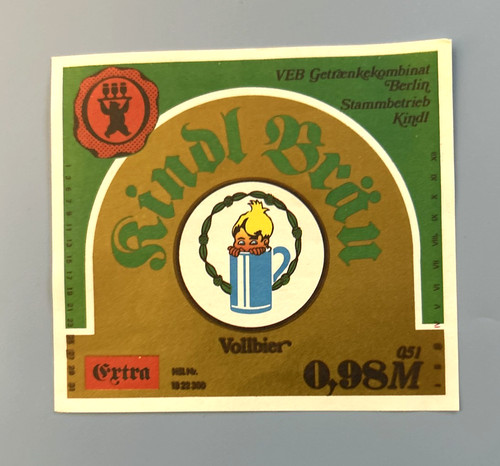 Bieretikett beer label - label, ddr