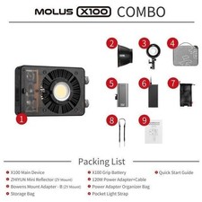 Zhiyun X100 Combo LED Leuchte